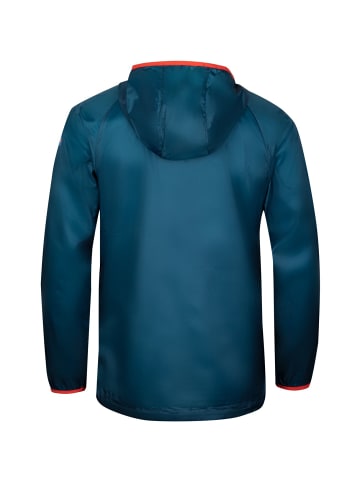 Westfjord Jacke "Performance Skin" in Petrolblau/Rot