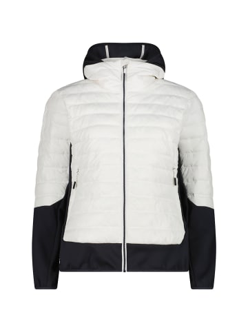 Campagnolo Jacke WOMAN JACKET HYBRID FIX HOOD in Weiß956