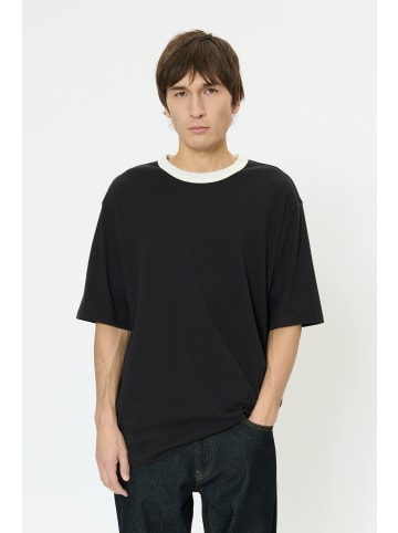 Matinique T-shirt MAhudson Gerade Passform in Black