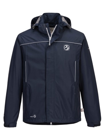 First B Funktionsjacke "Arian", Übergangsjacke, Regenjacke, Männer Outdoorjacke, Wandern, in navy