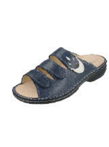 Finn Comfort Pantolette in blau