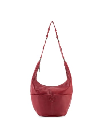 FREDs BRUDER Already Yours Schultertasche Leder 45 cm in deep red