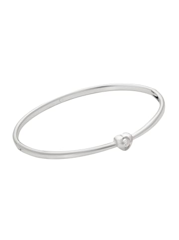 faina Women Bangle Bracelet in Silver