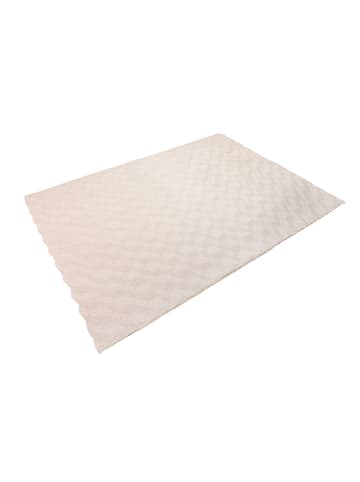 Vivorum Wohnzimmer Teppich – Webteppich Royal Glow 825 in creme - rechteckig