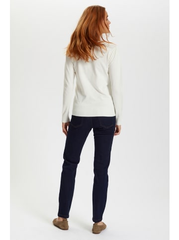 SAINT TROPEZ Poncho MilaSZ Gerade Passform in Ice