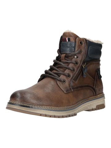 Tom Tailor Stiefelette in Mokka