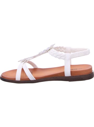 Scandi Sandale in weiß