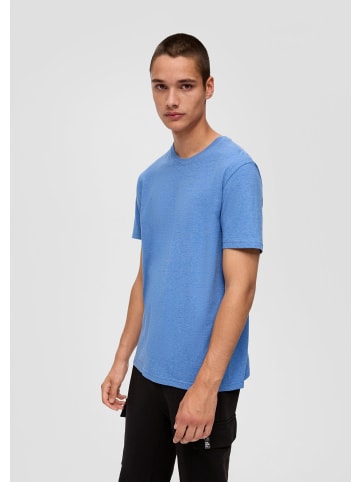 QS T-Shirt in 53W0_himmelblau
