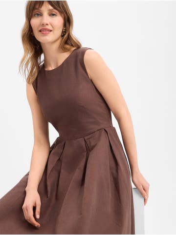 Ambiance Kleid in camel - 0002
