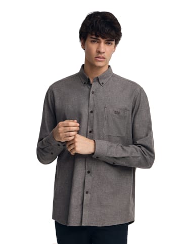 Polo Club Langarmshirt in Braun