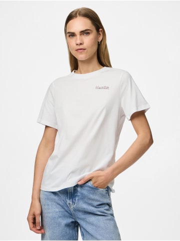 Pieces T-Shirt in Bright White 1