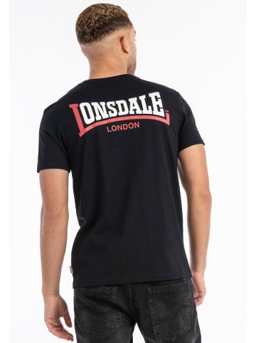 Lonsdale T-Shirt "Dale" in Schwarz