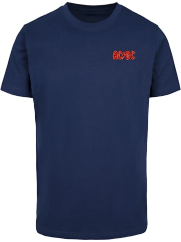 Merchcode T-Shirt "ACDC PWR T-Shirt" in Blau