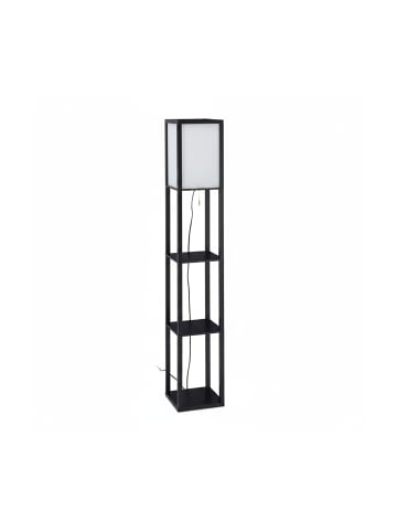 relaxdays Stehlampe in Schwarz - (B)26 x (H)161 x (T)26 cm