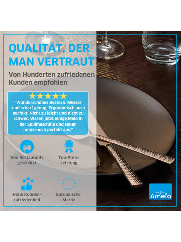 Amefa 24-tlg. Besteckset FELICITY in edelstahl