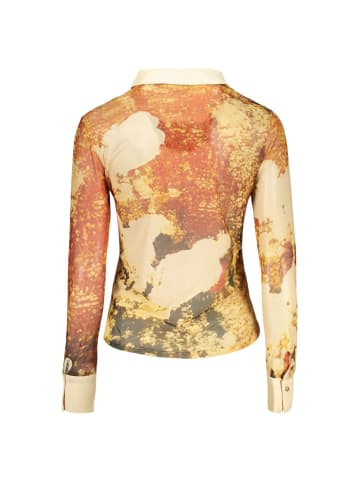 Desigual Beige Polyester Damen Hemd