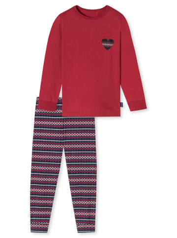 Schiesser Pyjama Family in rot