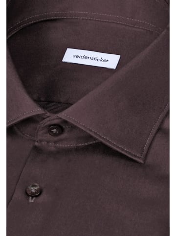 Seidensticker Business Hemd Shaped in Rot
