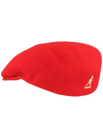 kangol Schirmmütze einteilig in rot