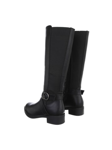 Ital-Design Stiefel in Schwarz