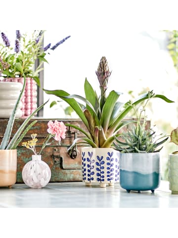 Butlers Blumentopf mit Füßen TIDE in Blau