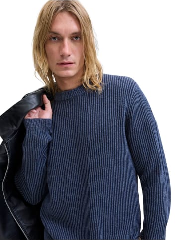 Jack & Jones Pullover JJEDOVER KNIT CREW NECK in Blau