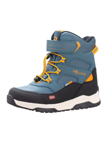 Trollkids Winterboots Lofoten PRO in steel blue