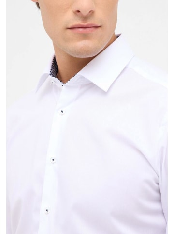 Eterna Langarmhemd in Weiß