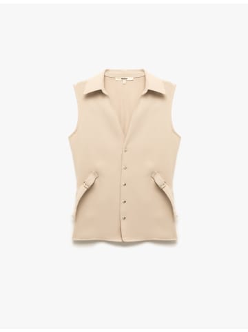KOTON SHIRTS SS in Beige