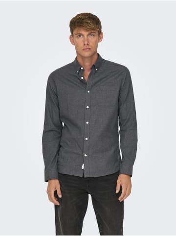 ONLY & SONS Hemd in Black
