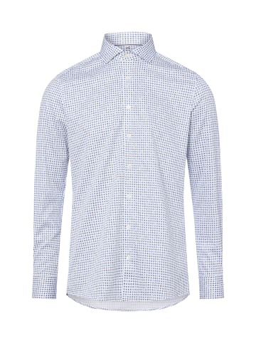 OLYMP  Hemd in weiß blau