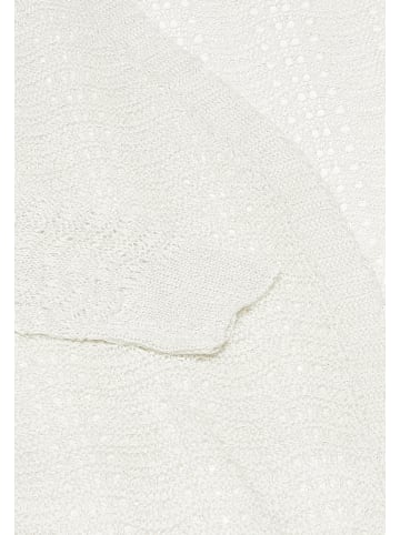 ALARY Damen Cardigan in Wollweiss