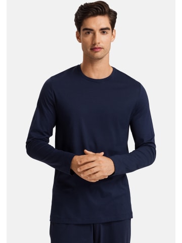 Hanro Schlafanzug Oberteil Night & Day in Deep navy