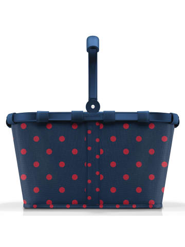 Reisenthel Carrybag Einkaufstasche 48 cm in frame mixed dots red