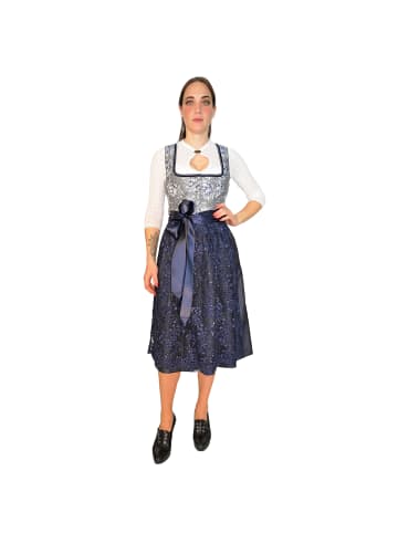 MarJo Midi Dirndl Rita in Blau