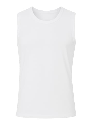 Stark Soul® Achselshirt 2er Pack Tank Top, Ärmelloses Shirt in weiss