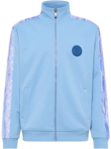 Carlo Colucci Sweatjacke Demelas in Blau