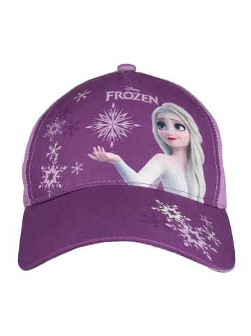 Disney Frozen Die Eiskönigin Kappe Elsa Frozen Kinder Cap Basecap Baseballkappe in lila