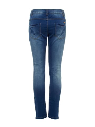 name it Mädchen Basic Stretch Jeans in Blau