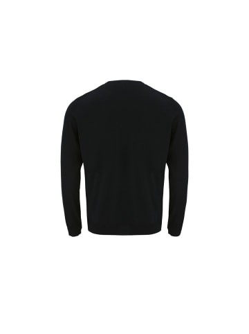 OLYMP  V Pullover in schwarz