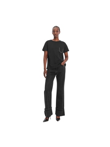 Liu Jo Zweifarbig Baumwolle T-Shirt