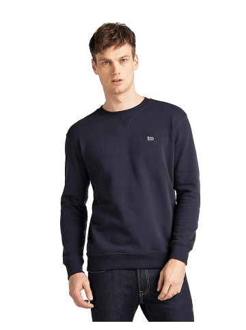 Lee Sweatshirt PLAIN CREW in Blau