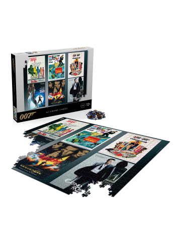 Winning Moves Winning Moves - James Bond Puzzle - 1000 pieces - All Debut Posters in bunt