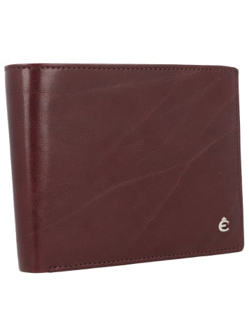 Esquire Toscana Geldbörse RFID Schutz Leder 12.5 cm coffee