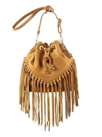 collezione alessandro Schultertasche " Cowgirl " in braun