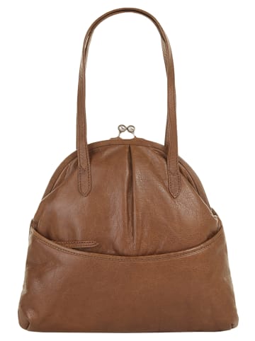 X-ZONE Handtasche in cognac