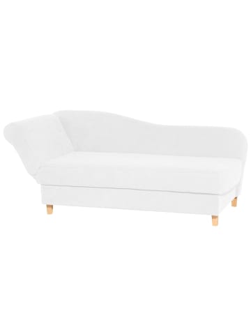 others RECAMIERE mit Armteil links klappbar Katia Veloursstoff Buche/creme