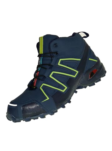 Roadstar Winterschuhe in Blau/Gelb