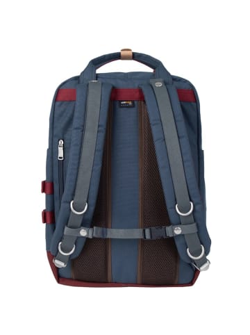 Doughnut Macaroon Large Happy Camper - Rucksack 15" in lake