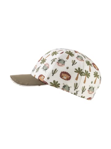 Sterntaler Baseball-Cap Tiere in ecru